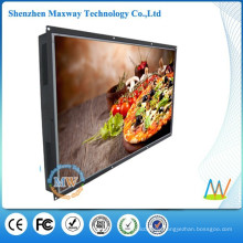 55 inch big screen LCD open frame advertising